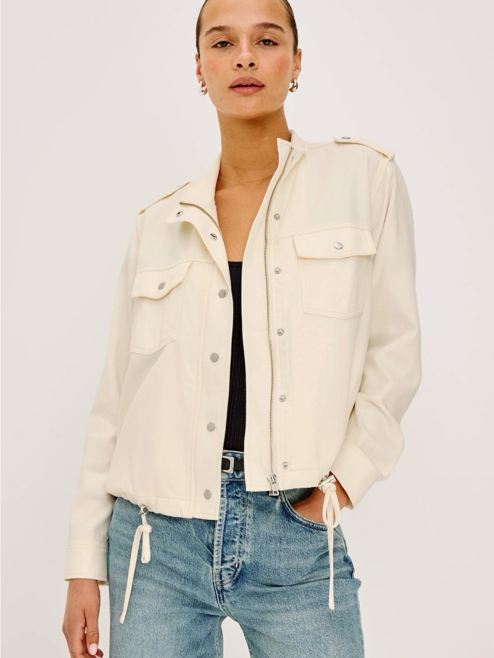 NWT Rails Collins Jacket in Ivory